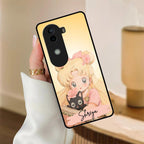 Lovely Sailor Moon Customize Glass Case Cover For Vivo - ShopOnCliQ