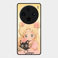 Lovely Sailor Moon Customize Glass Case Cover For Vivo X100 Pro 5G