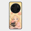 Lovely Sailor Moon Customize Glass Case Cover For Xiaomi 14 Ultra