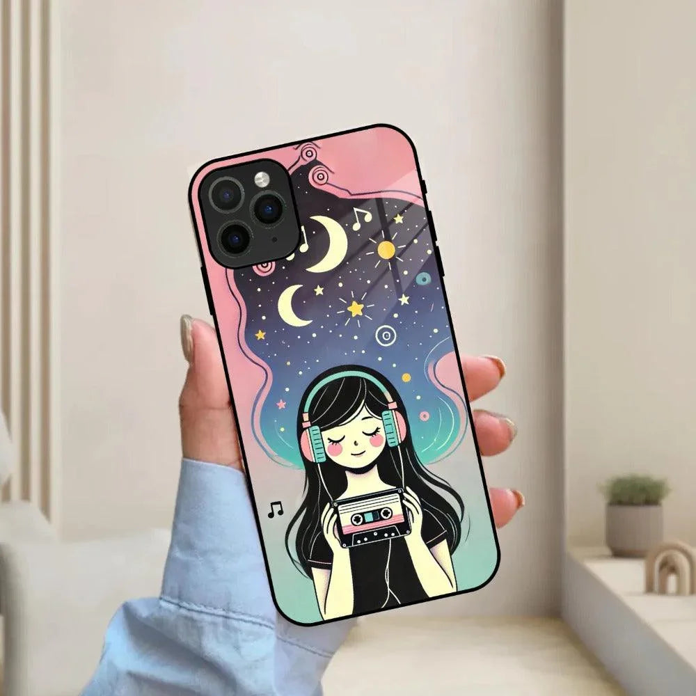 Luna Glass Case Cover For iPhone - ShopOnCliQ