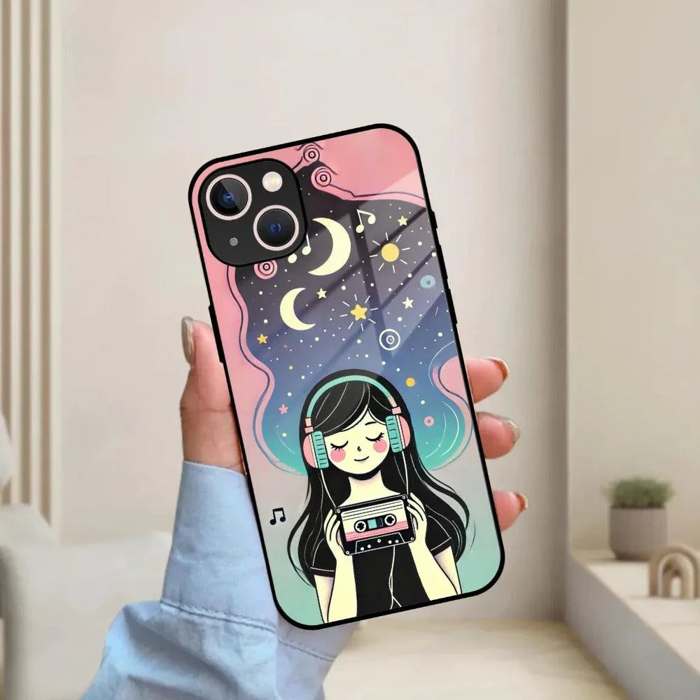 Luna Glass Case Cover For iPhone - ShopOnCliQ