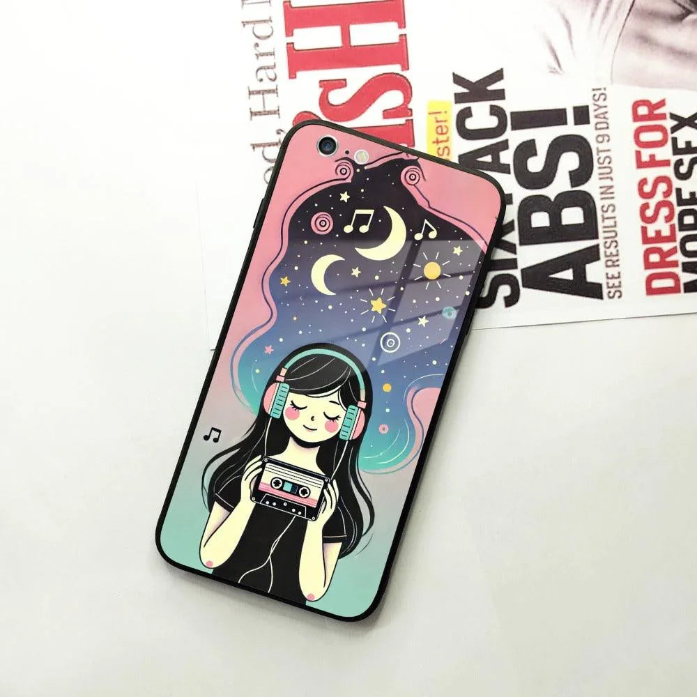 Luna Glass Case Cover For iPhone - ShopOnCliQ