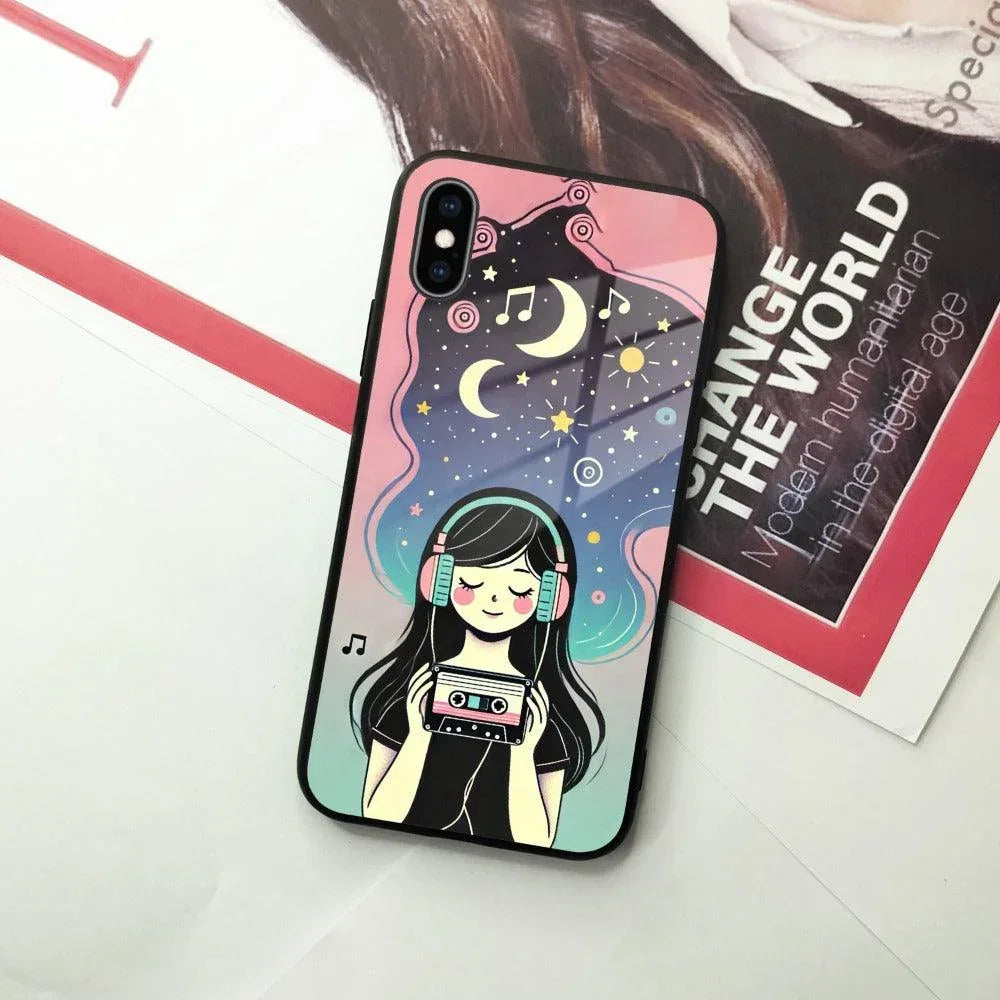 Luna Glass Case Cover For iPhone - ShopOnCliQ