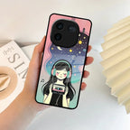 Luna Glass Case Cover For Vivo - ShopOnCliQ