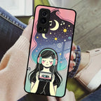 Luna Glass Case Cover For iQOO - ShopOnCliQ