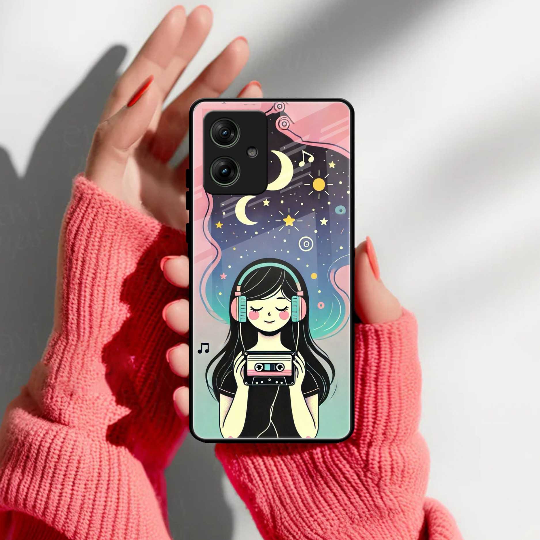 Luna Glass Case Cover For Motorola