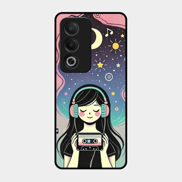 Luna Glass Case Cover For Oppo A3 Pro 5G