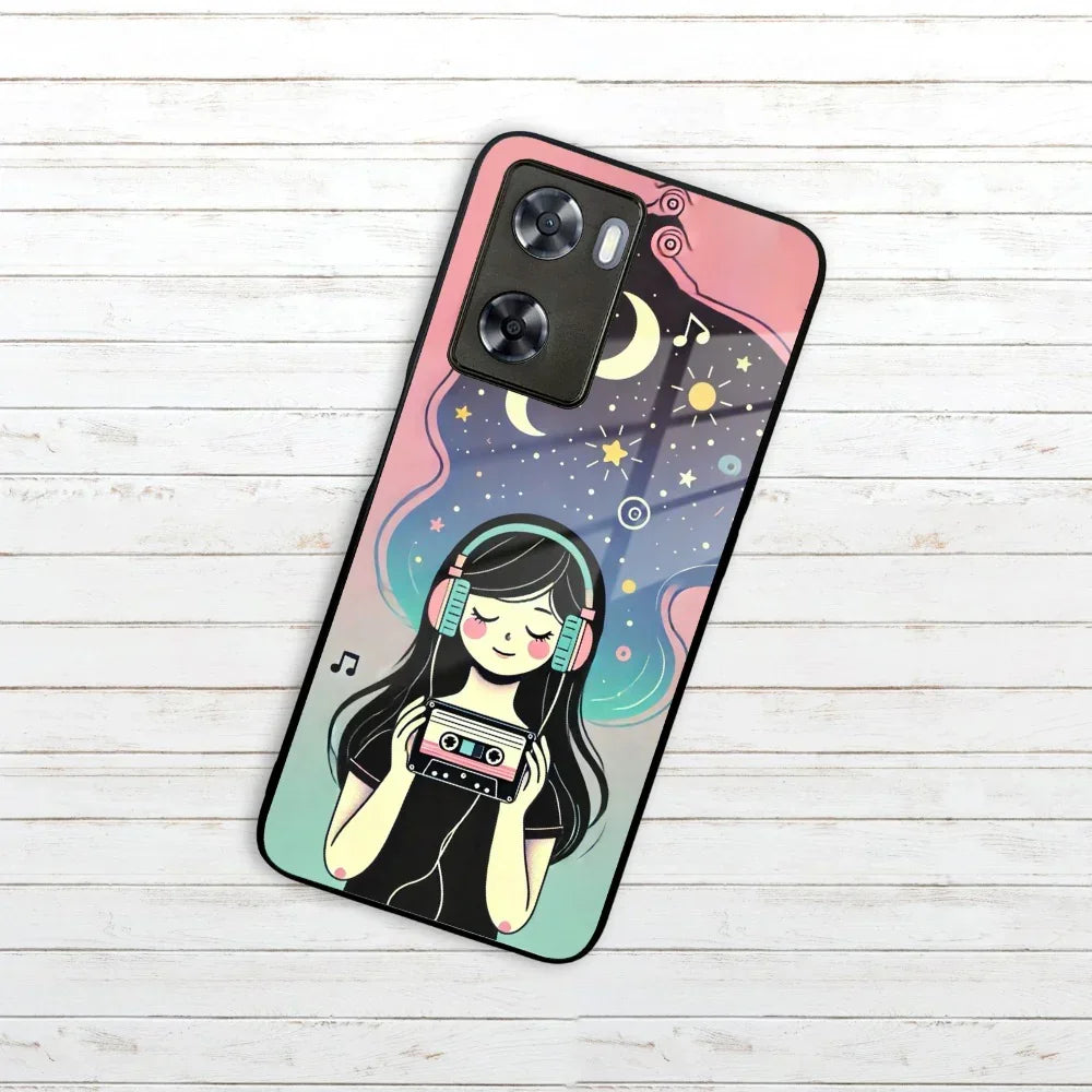 Luna Glass Case Cover For Oppo - ShopOnCliQ