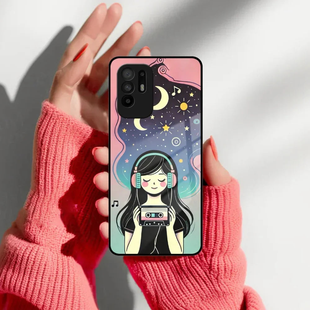 Luna Glass Case Cover For Oppo - ShopOnCliQ