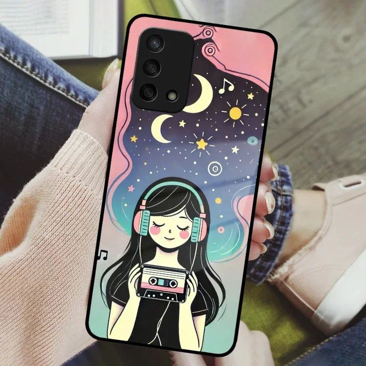 Luna Glass Case Cover For Oppo - ShopOnCliQ