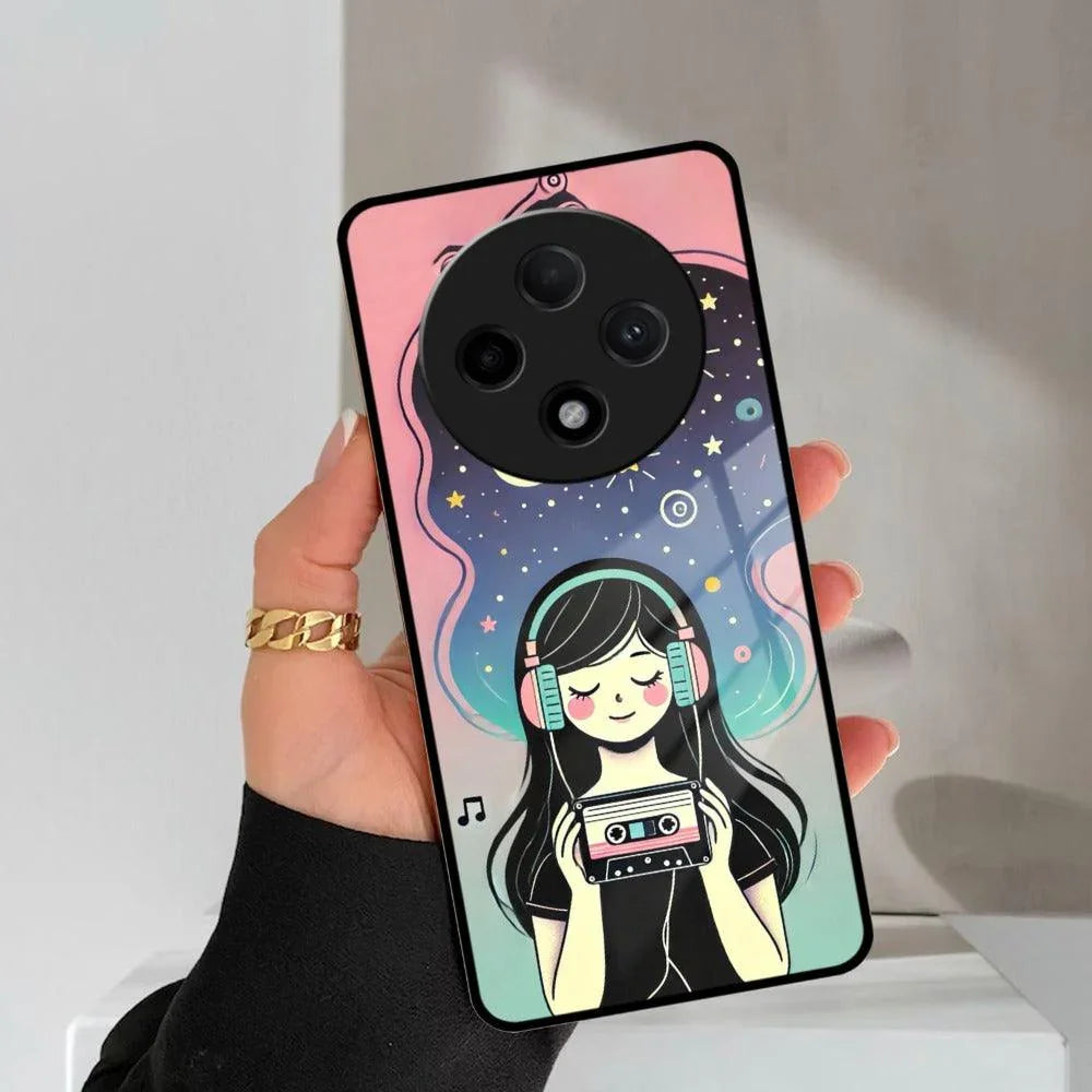 Luna Glass Case Cover For Oppo - ShopOnCliQ