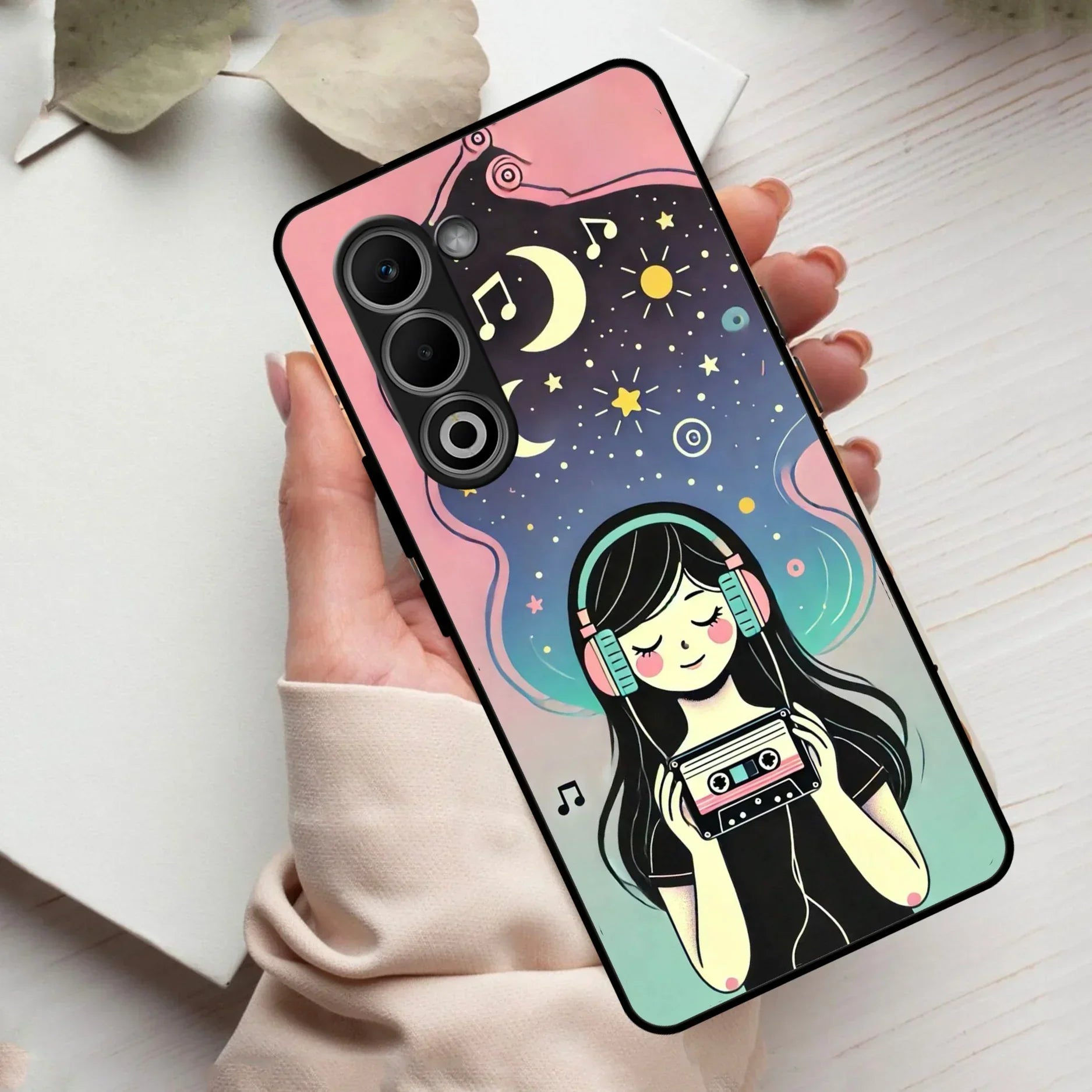 Luna Glass Case Cover For Oppo - ShopOnCliQ