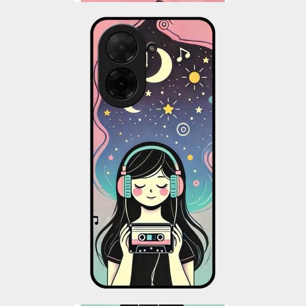 Luna Glass Case Cover For Poco C71