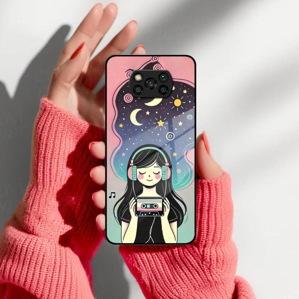 Luna Glass Case Cover For Poco - ShopOnCliQ