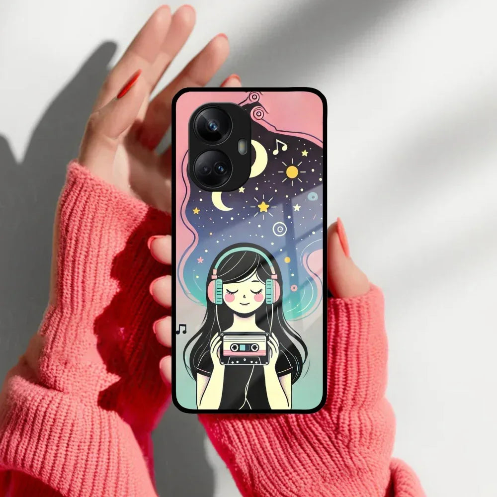 Luna Glass Case Cover For Realme/Narzo - ShopOnCliQ