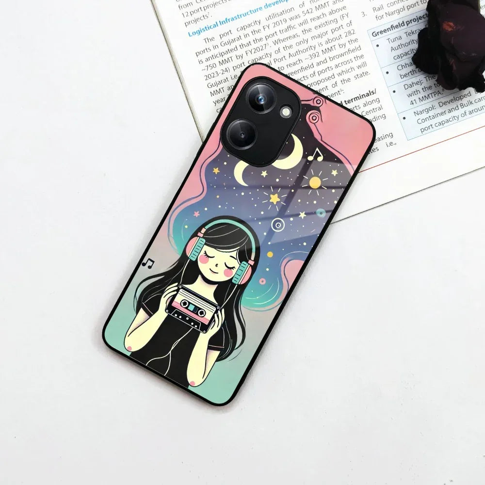 Luna Glass Case Cover For Realme/Narzo - ShopOnCliQ