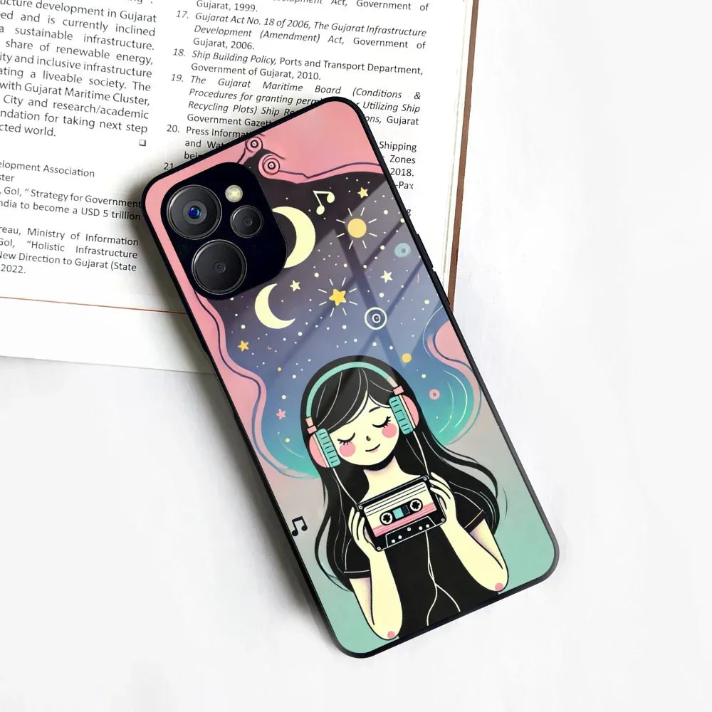Luna Glass Case Cover For Realme/Narzo - ShopOnCliQ