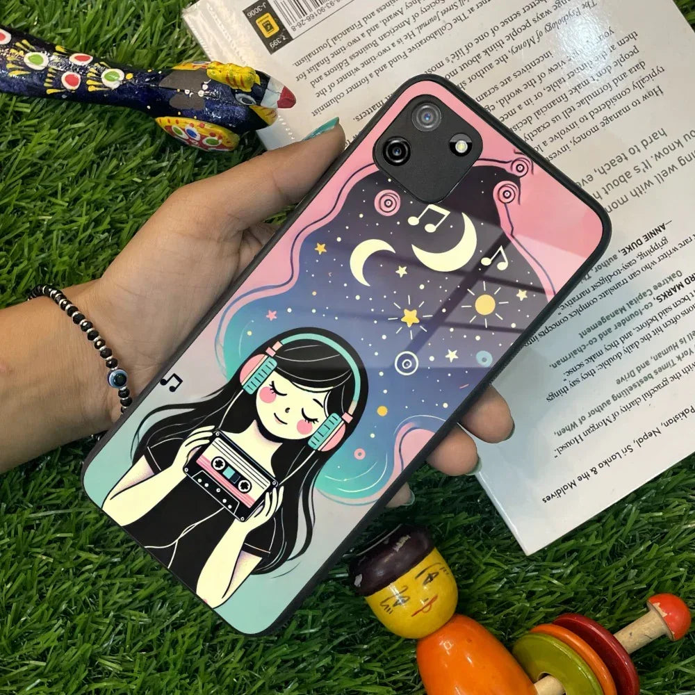 Luna Glass Case Cover For Realme/Narzo - ShopOnCliQ