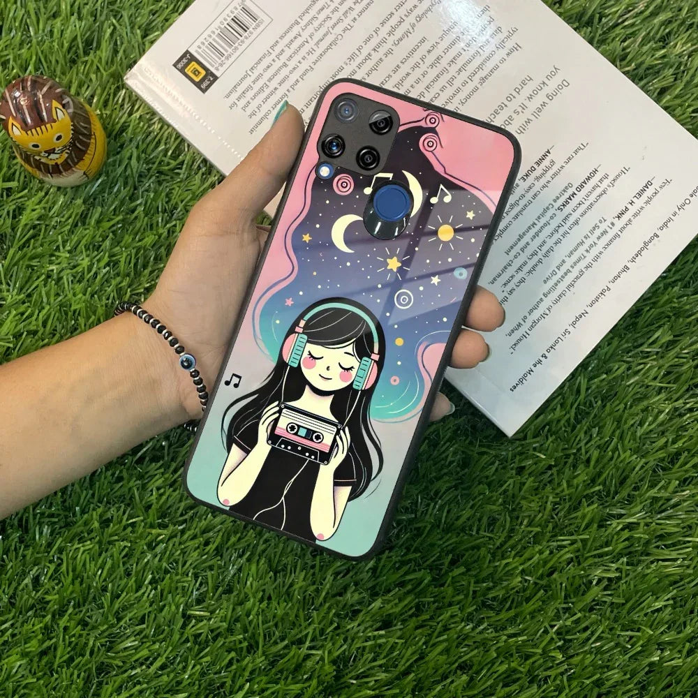 Luna Glass Case Cover For Realme/Narzo - ShopOnCliQ