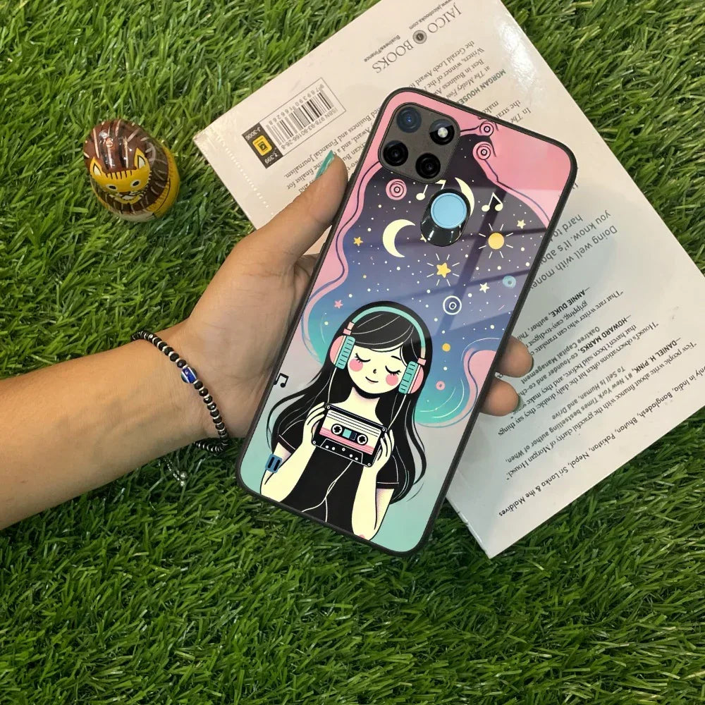 Luna Glass Case Cover For Realme/Narzo - ShopOnCliQ