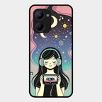 Luna Glass Case Cover For Realme C33 2023