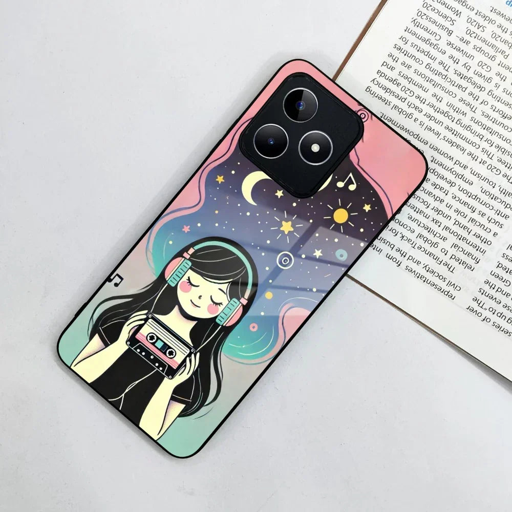 Luna Glass Case Cover For Realme/Narzo - ShopOnCliQ