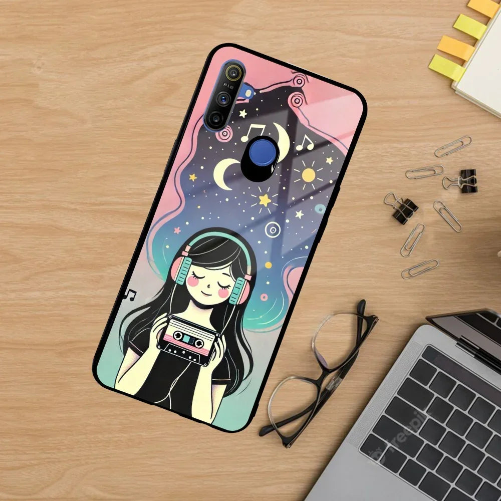 Luna Glass Case Cover For Realme/Narzo - ShopOnCliQ