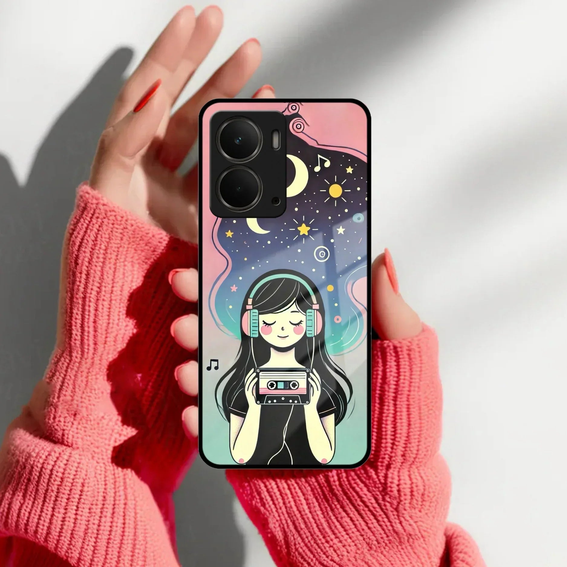 Luna Glass Case Cover For Realme/Narzo - ShopOnCliQ