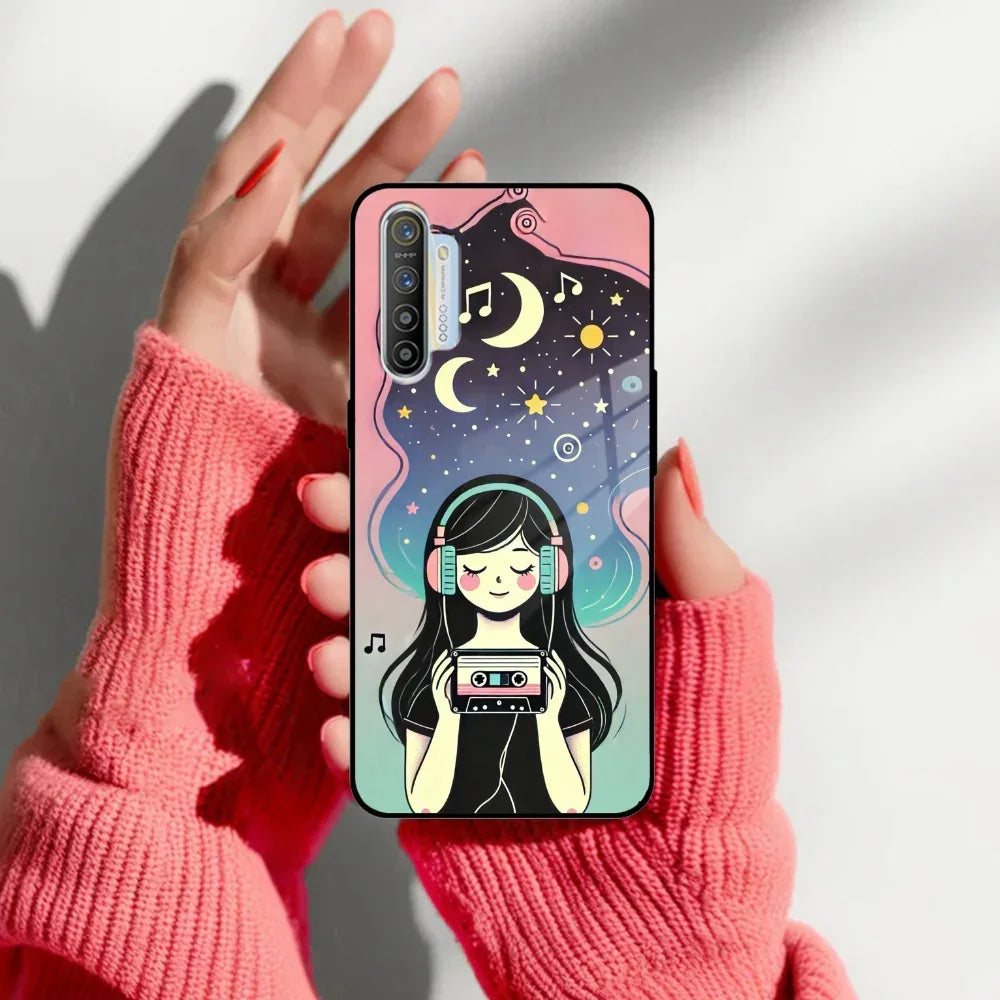 Luna Glass Case Cover For Realme/Narzo - ShopOnCliQ