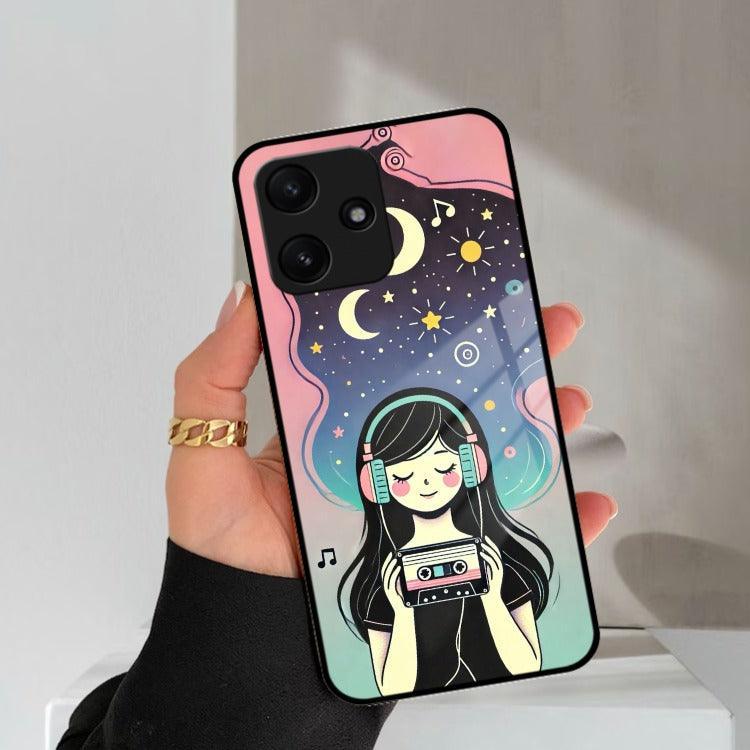 Luna Glass Case Cover For Poco - ShopOnCliQ