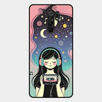 Luna Glass Case Cover For Redmi 9 Prime