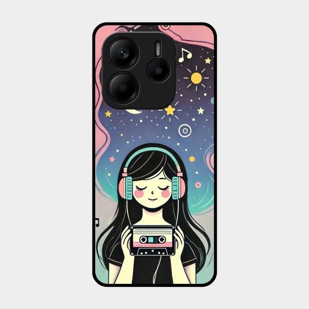 Luna Glass Case Cover For Redmi Note 14 Se 5G