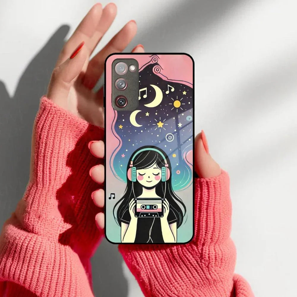 Luna Glass Case Cover For Samsung - ShopOnCliQ