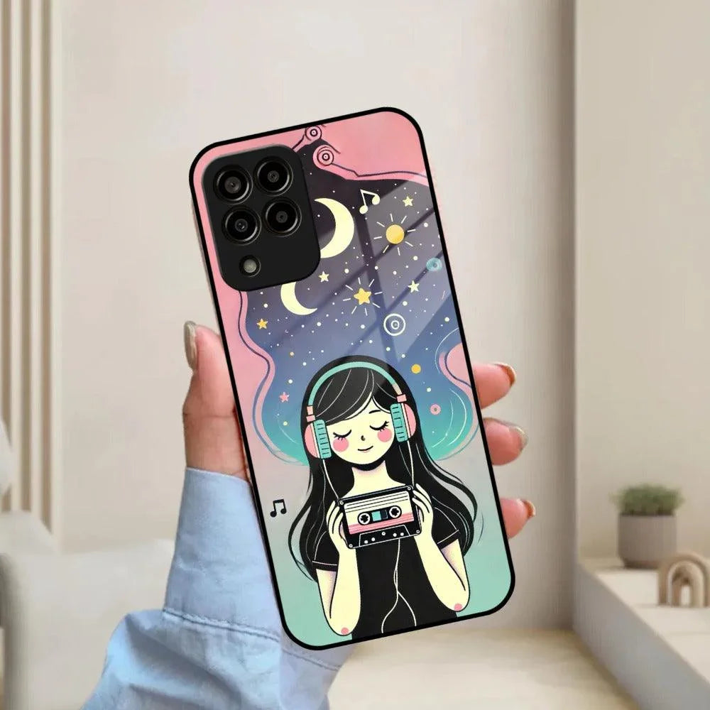 Luna Glass Case Cover For Samsung - ShopOnCliQ