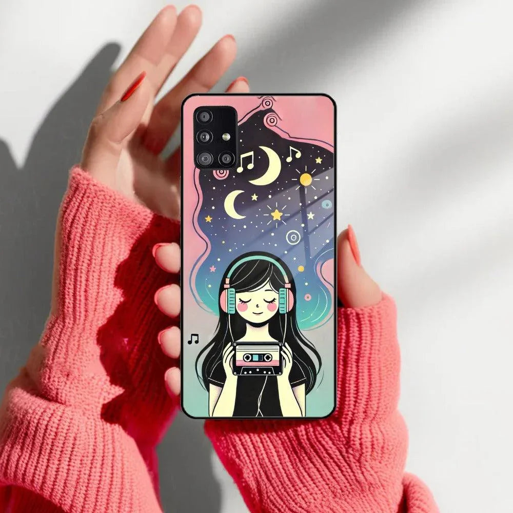 Luna Glass Case Cover For Samsung - ShopOnCliQ