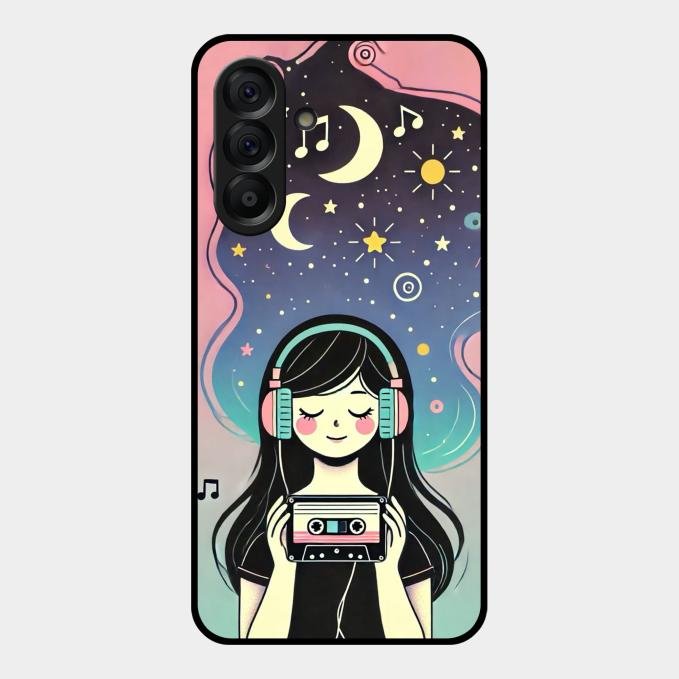 Luna Glass Case Cover For Samsung Galaxy A56 5G