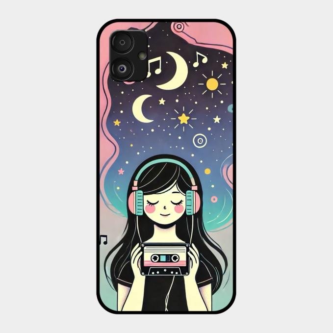 Luna Glass Case Cover For Samsung Galaxy F14 5G