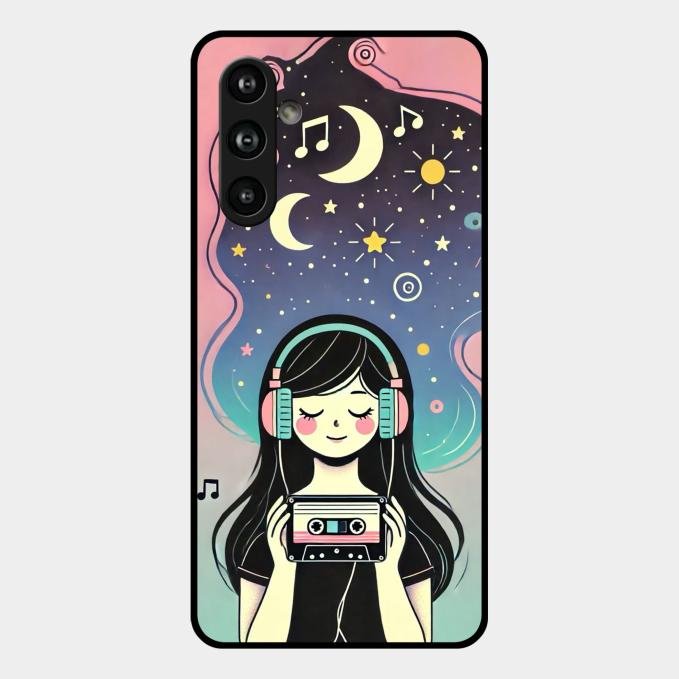 Luna Glass Case Cover For Samsung Galaxy F54 5G