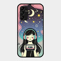 Luna Glass Case Cover For Samsung Galaxy M14 5G