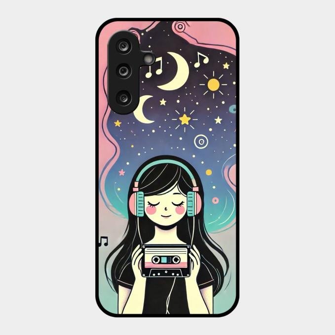 Luna Glass Case Cover For Samsung Galaxy M16 5G