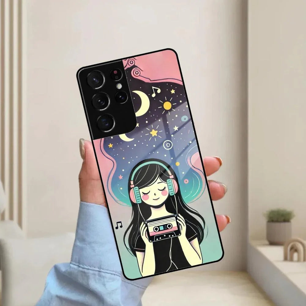 Luna Glass Case Cover For Samsung - ShopOnCliQ