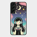 Luna Glass Case Cover For Samsung Galaxy S22 5G