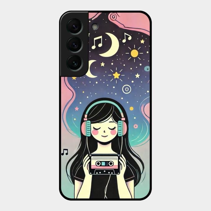 Luna Glass Case Cover For Samsung Galaxy S22 Plus 5G