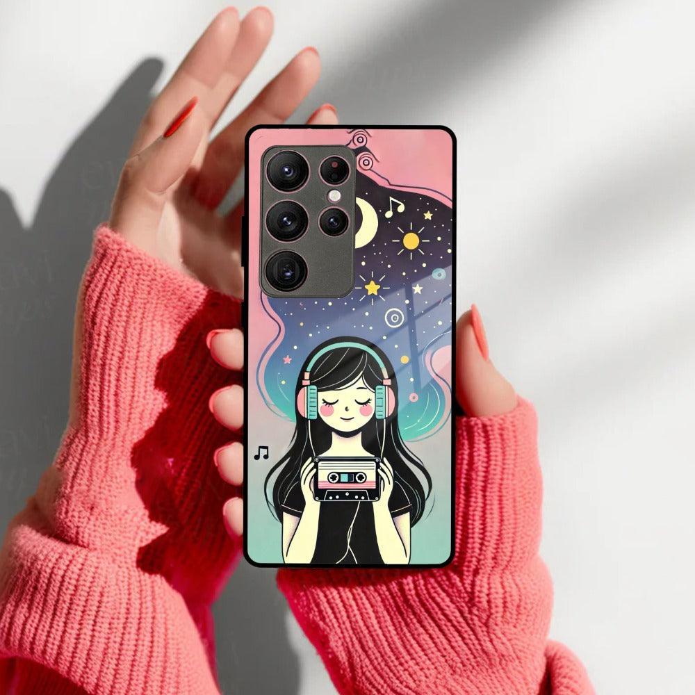 Luna Glass Case Cover For Samsung - ShopOnCliQ