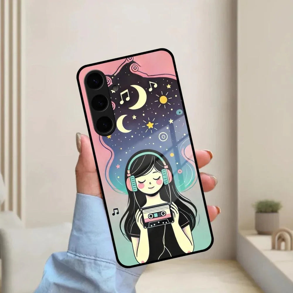 Luna Glass Case Cover For Samsung - ShopOnCliQ