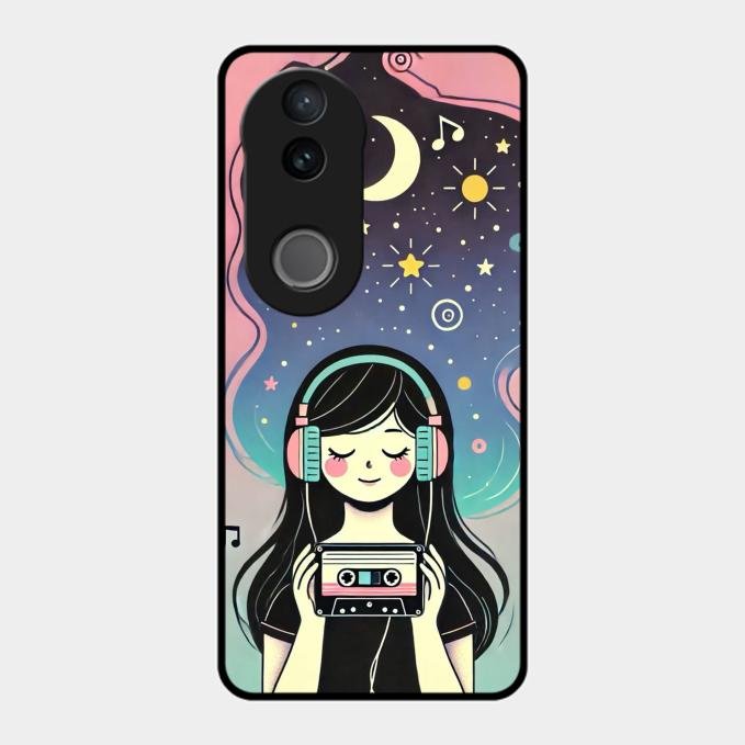 Luna Glass Case Cover For Vivo T4R 5G