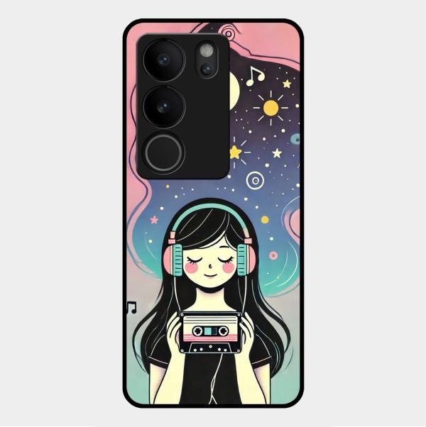 Luna Glass Case Cover For Vivo V29 5G