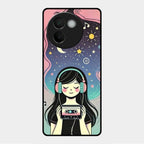 Luna Glass Case Cover For Vivo V30E 5G