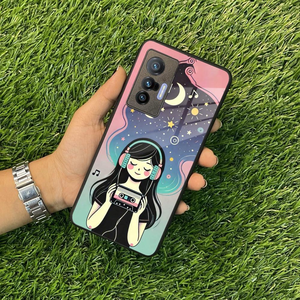 Luna Glass Case Cover For Vivo - ShopOnCliQ