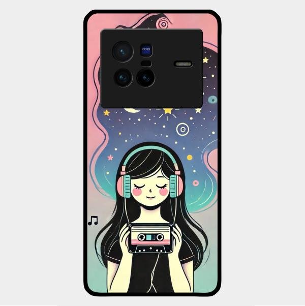 Luna Glass Case Cover For Vivo X80 5G